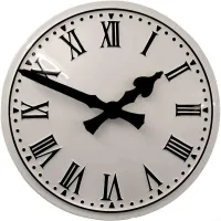 Lancashire Outdoor Clock Service white dial